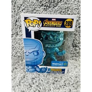 Funko Pop Vinyl Marvel Avengers Infinity War Thanos Blue Chrome #289 Movie
